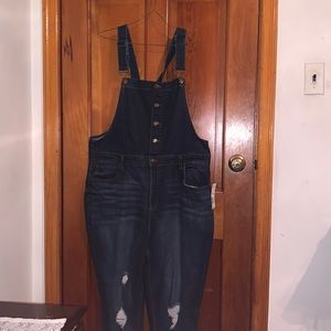 (3X) NWT NoBo Skinny Fit Overalls